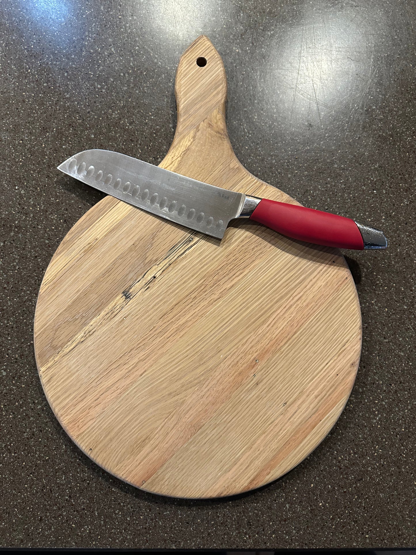 Decorative Pizza Peel With Engraved Decoration